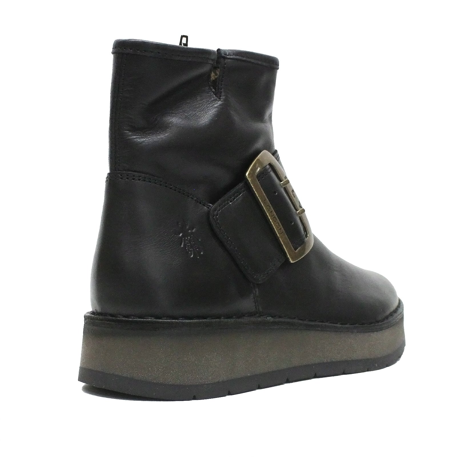 Fly London RADS200FLY Rug Leather Womens Boots#color_black