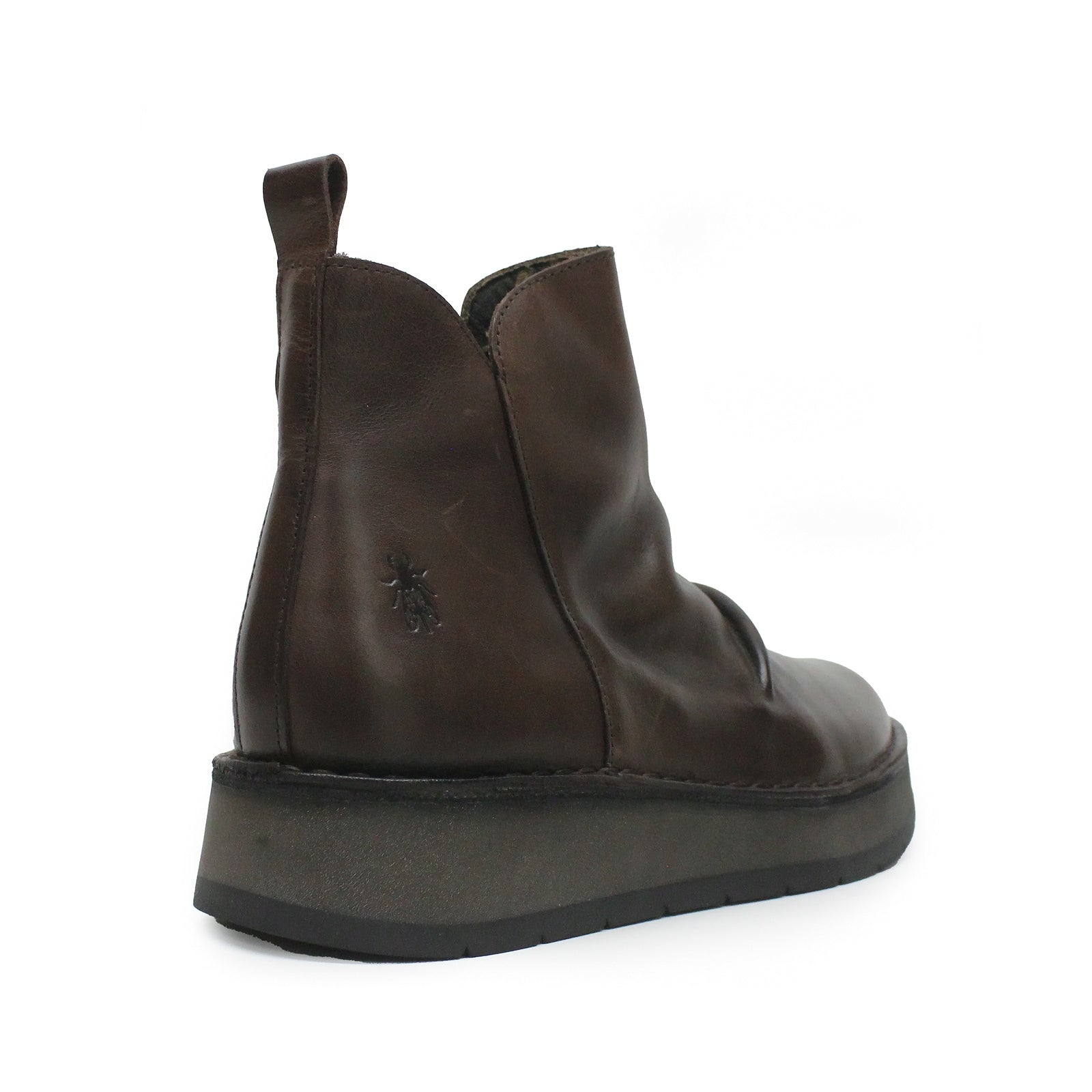 Fly London RUJI202FLY Rug Leather Womens Boots#color_dark brown