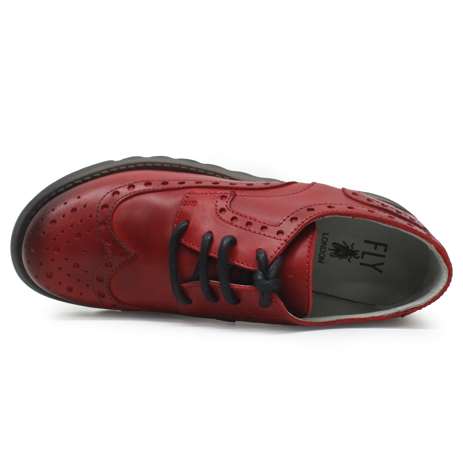 Fly London SIIP362FLY Rug Leather Womens Shoes#color_red