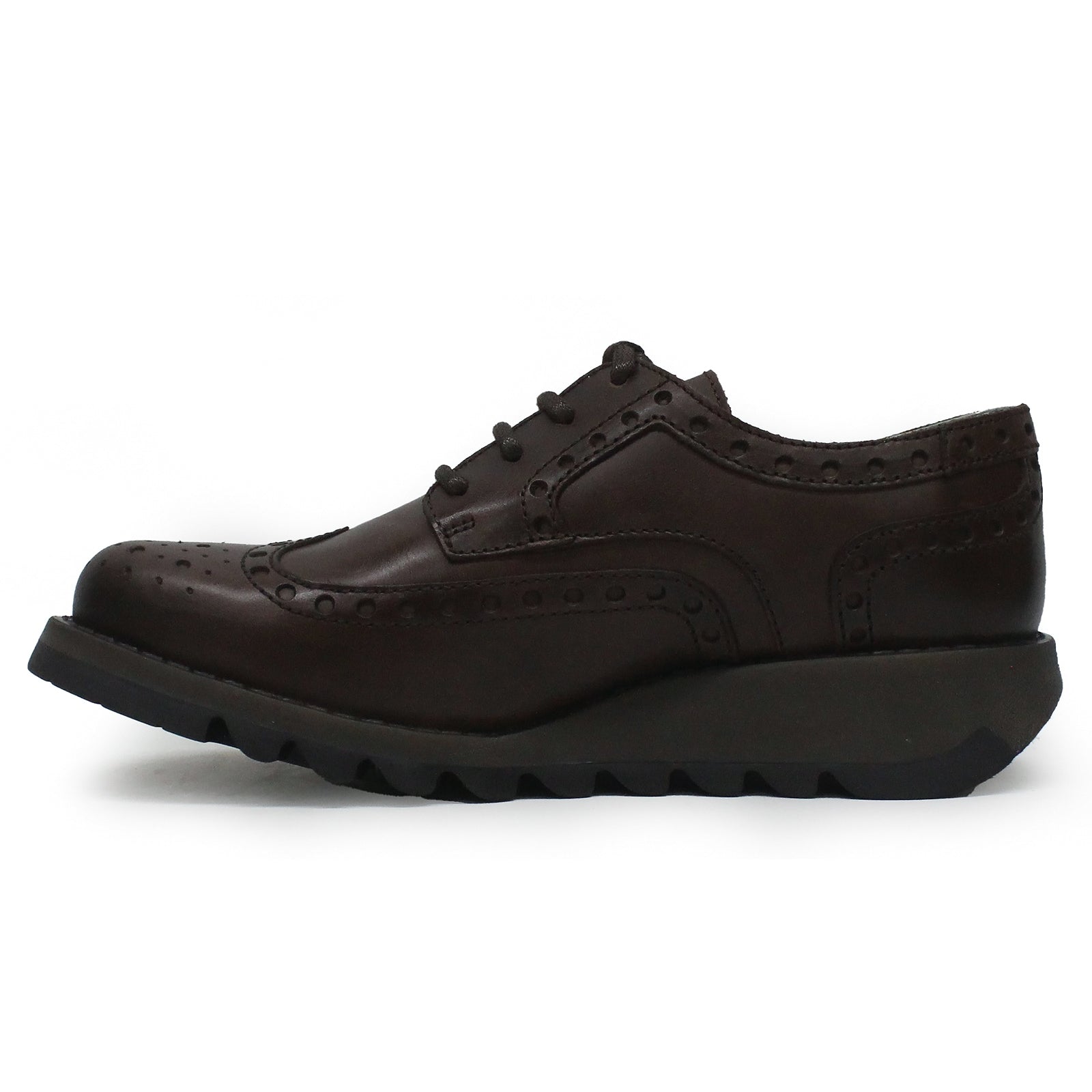 Fly London SIIP362FLY Rug Leather Womens Shoes#color_dark brown