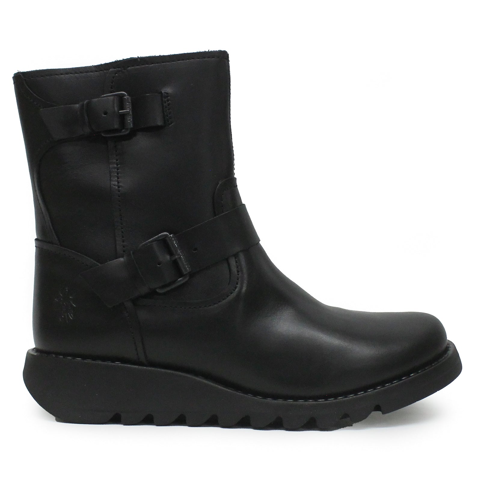 Fly London SORF321FLY Rug Leather Womens Boots#color_black