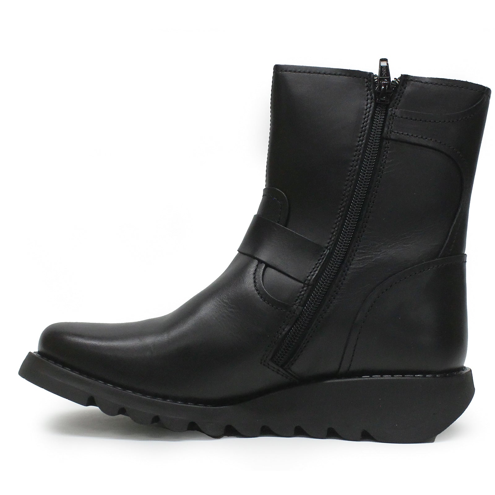Fly London SORF321FLY Rug Leather Womens Boots#color_black