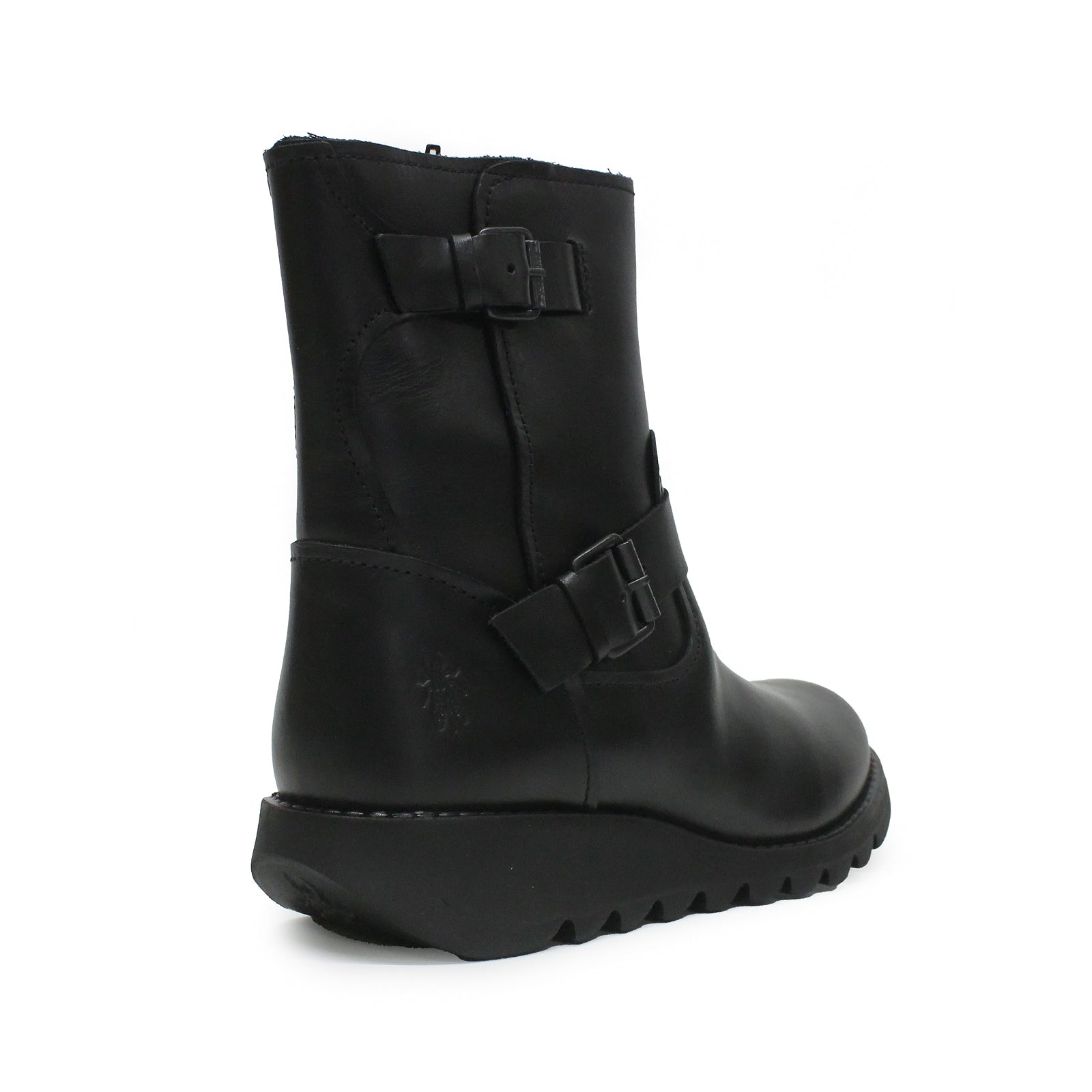 Fly London SORF321FLY Rug Leather Womens Boots#color_black