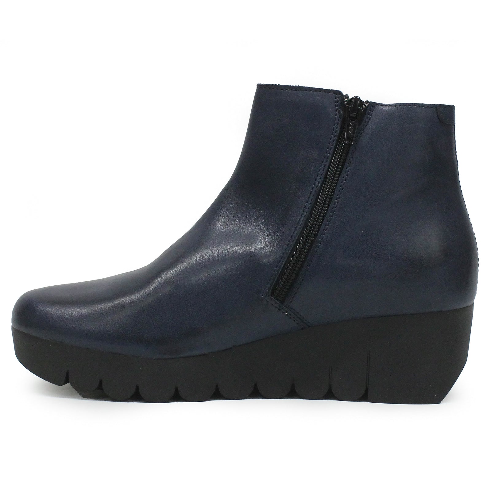 Fly London VANG364FLY Burn Leather Womens Boots#color_navy