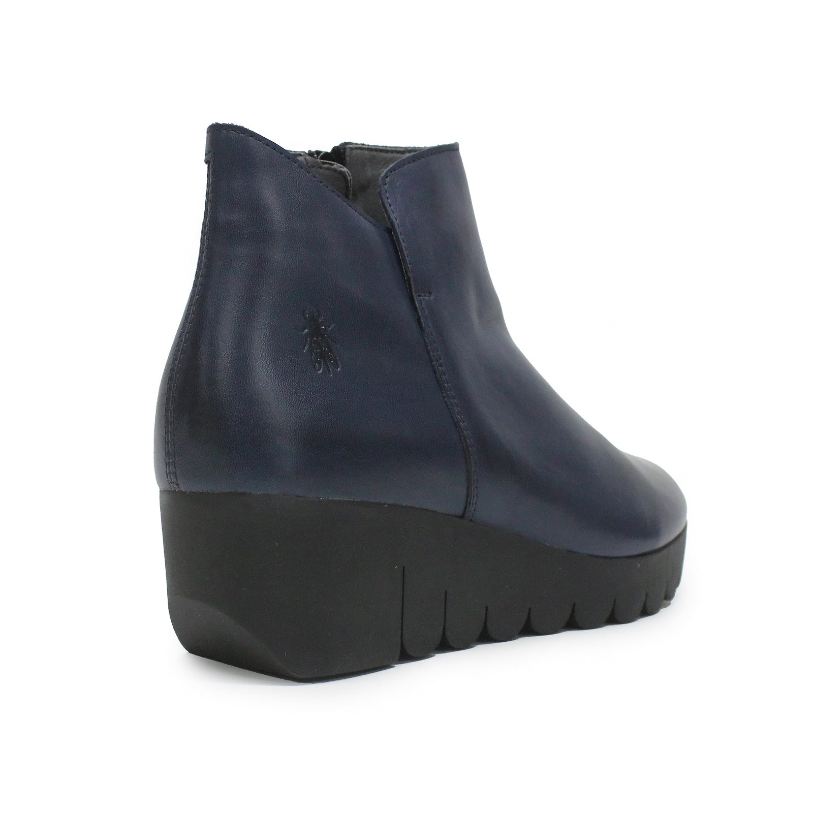 Fly London VANG364FLY Burn Leather Womens Boots#color_navy
