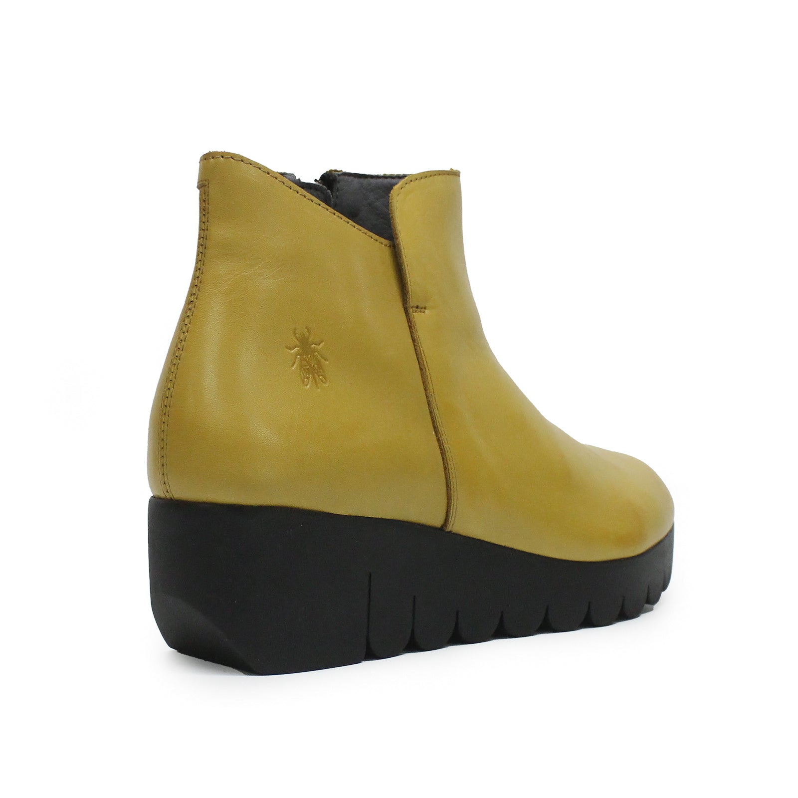 Fly London VANG364FLY Burn Leather Womens Boots#color_mustard