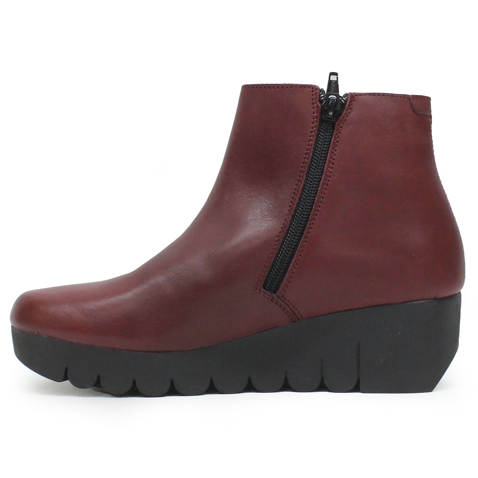Fly London VANG364FLY Burn Leather Womens Boots#color_burgundy