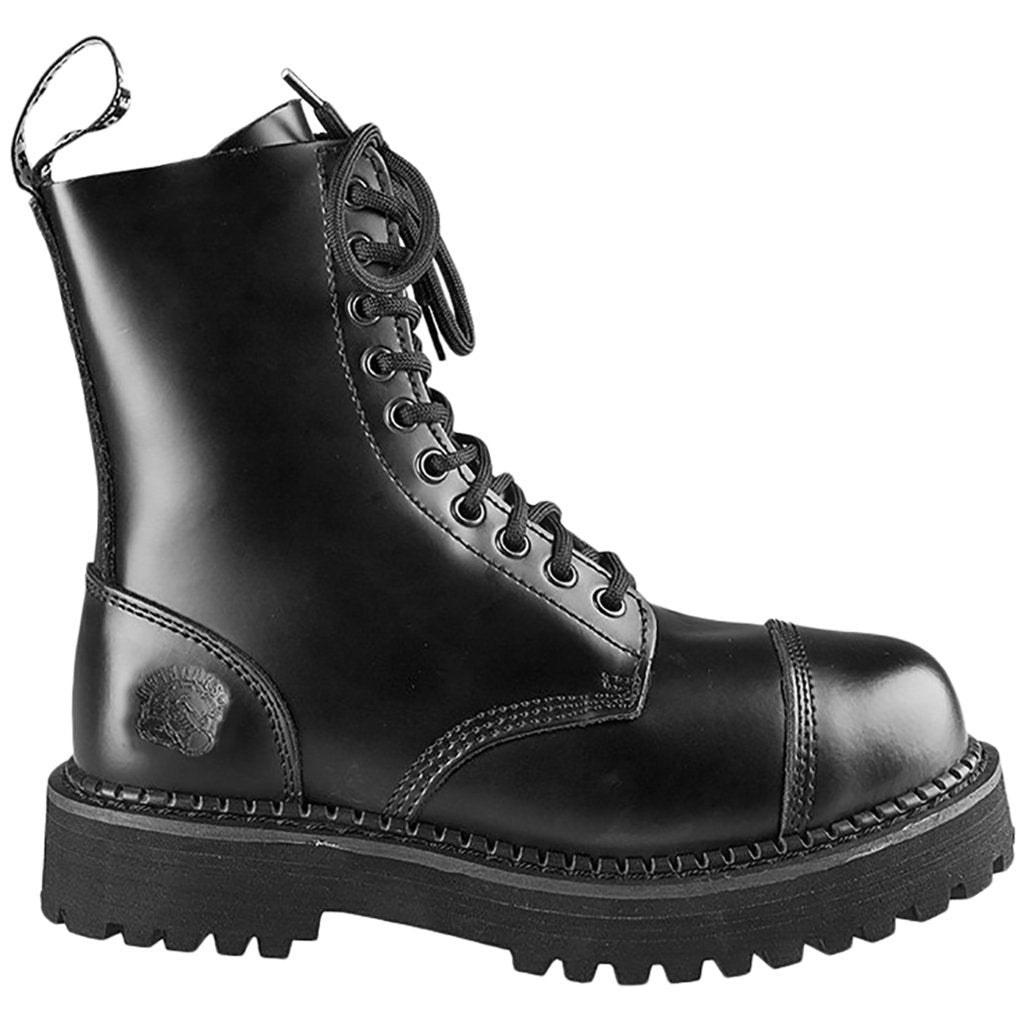 Grinders Unisex Boots Bulldog Steel Toe Lace-Up Ankle Leather - UK 11