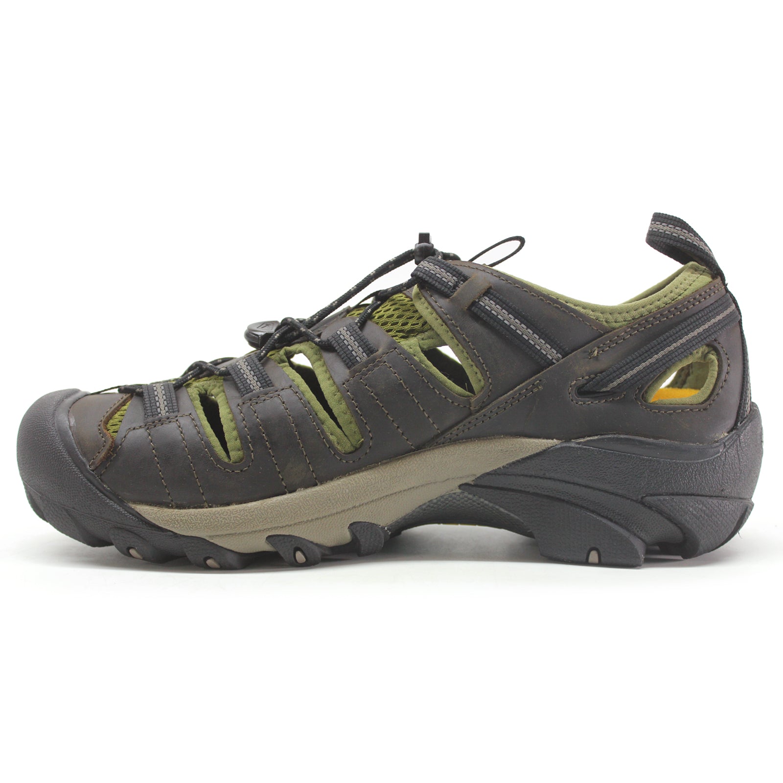 Keen Arroyo II Leather Textile Mens Shoes#color_canteen black