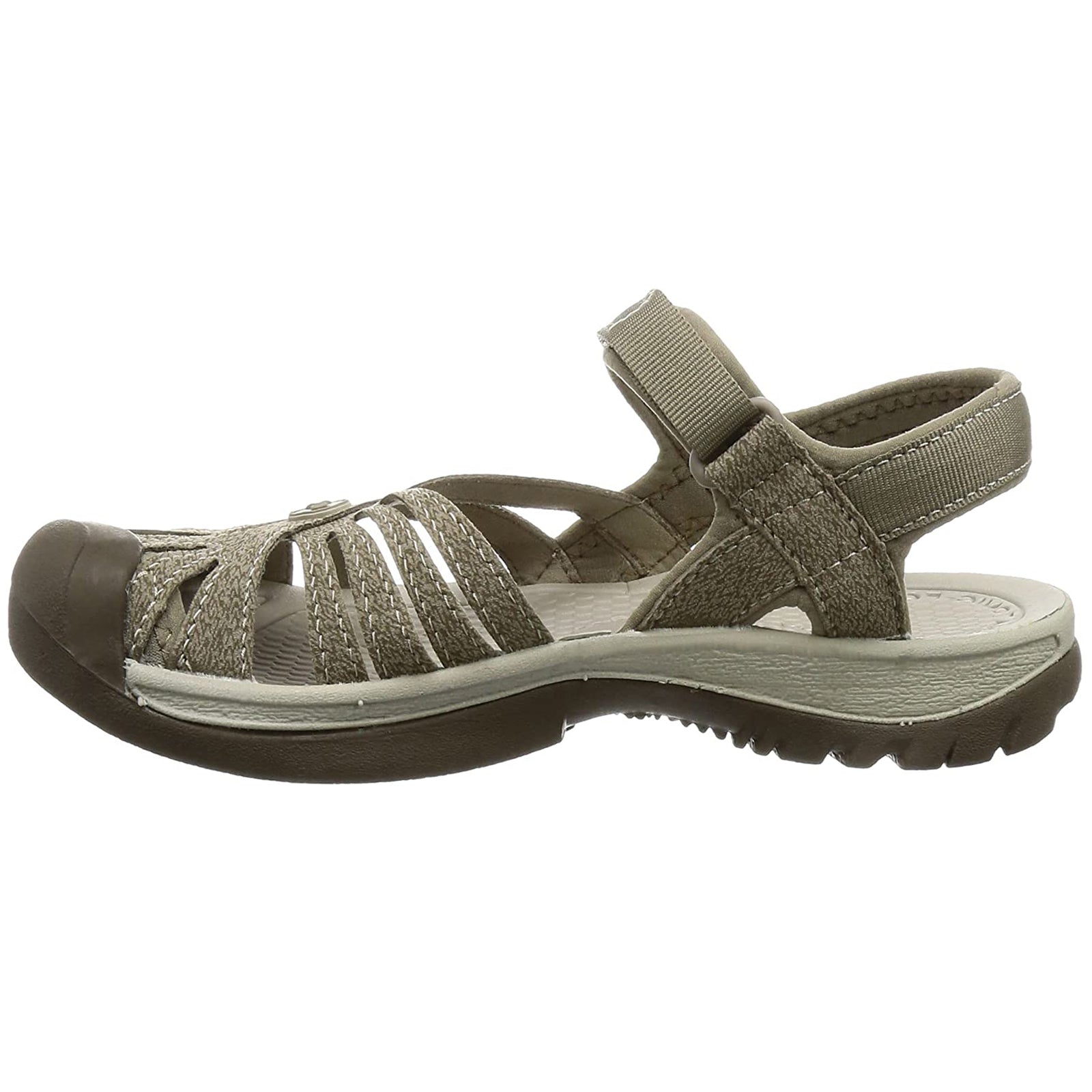 Keen Rose Textile Womens Sandals#color_brindle shitake