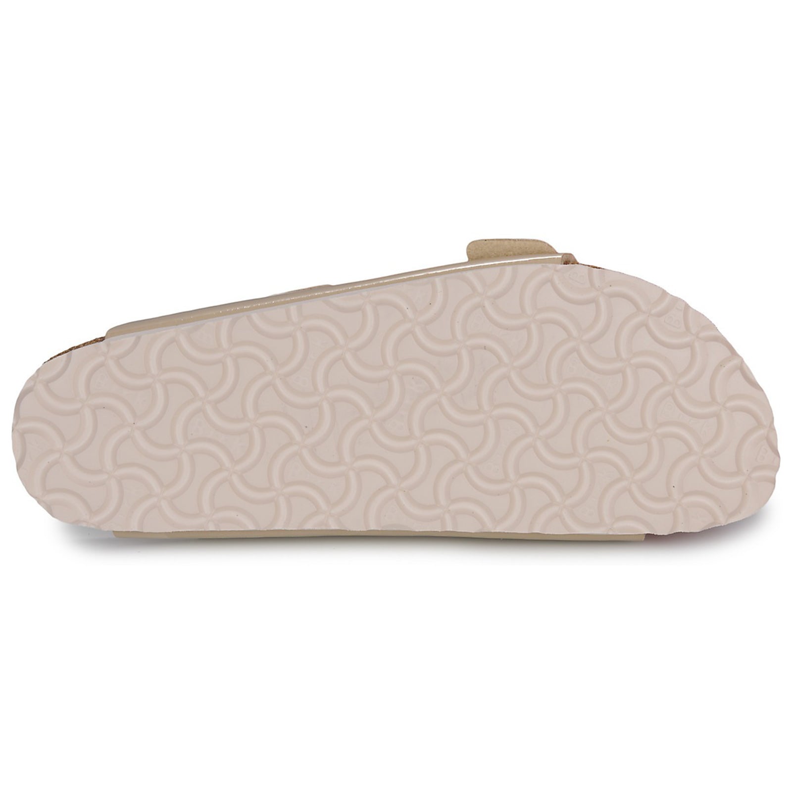 Birkenstock Arizona Birko-Flor Patent Unisex Sandals#color_sand
