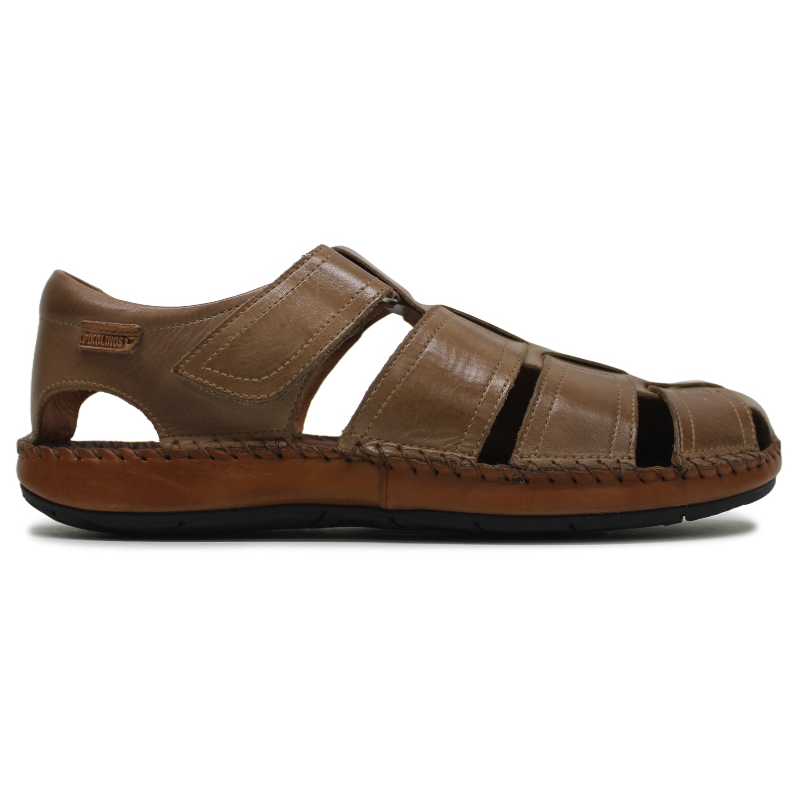 Pikolinos Tarifa 06J-5433 Leather Mens Sandals#color_castor