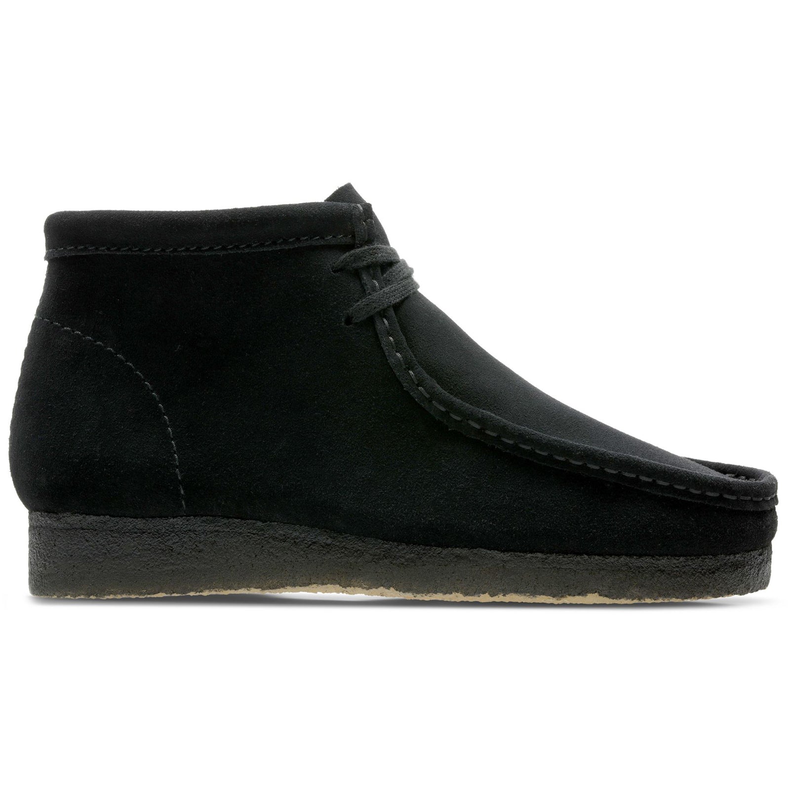Clarks Originals Wallabee Boot 26155517G Suede Mens Boots - Dark Black - 42.5#color_dark black