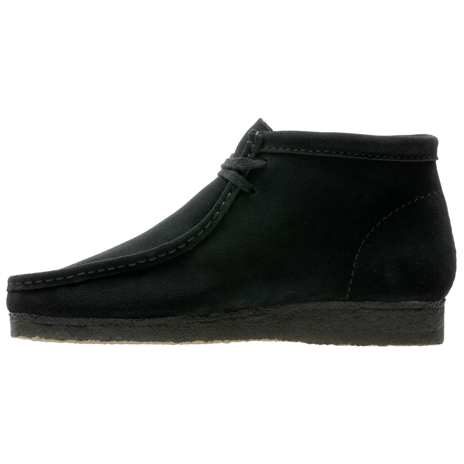 Clarks Originals Wallabee Boot 26155517G Suede Mens Boots - Dark Black - 42.5#color_dark black