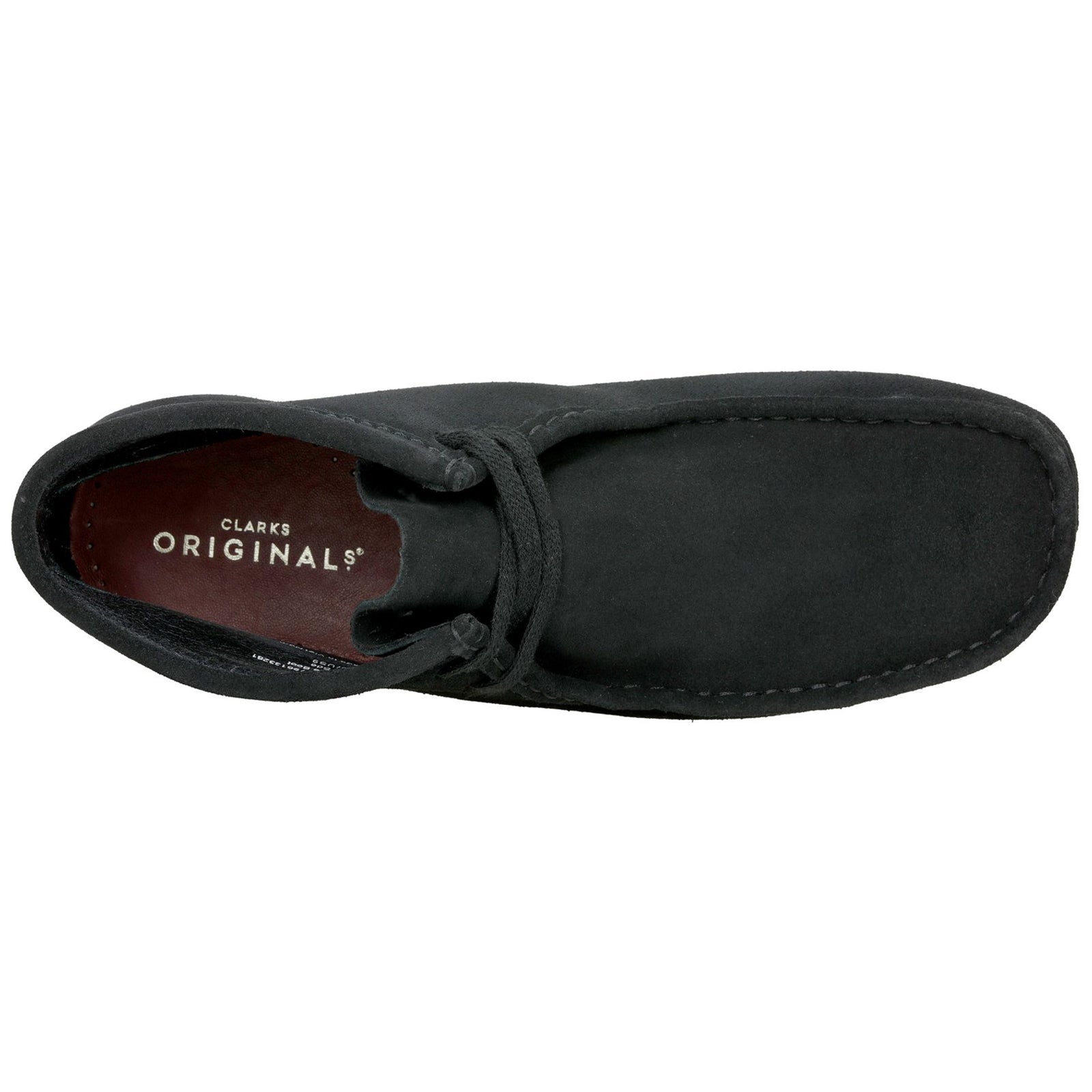 Clarks Originals Wallabee Boot 26155517G Suede Mens Boots - Dark Black - 42.5#color_dark black