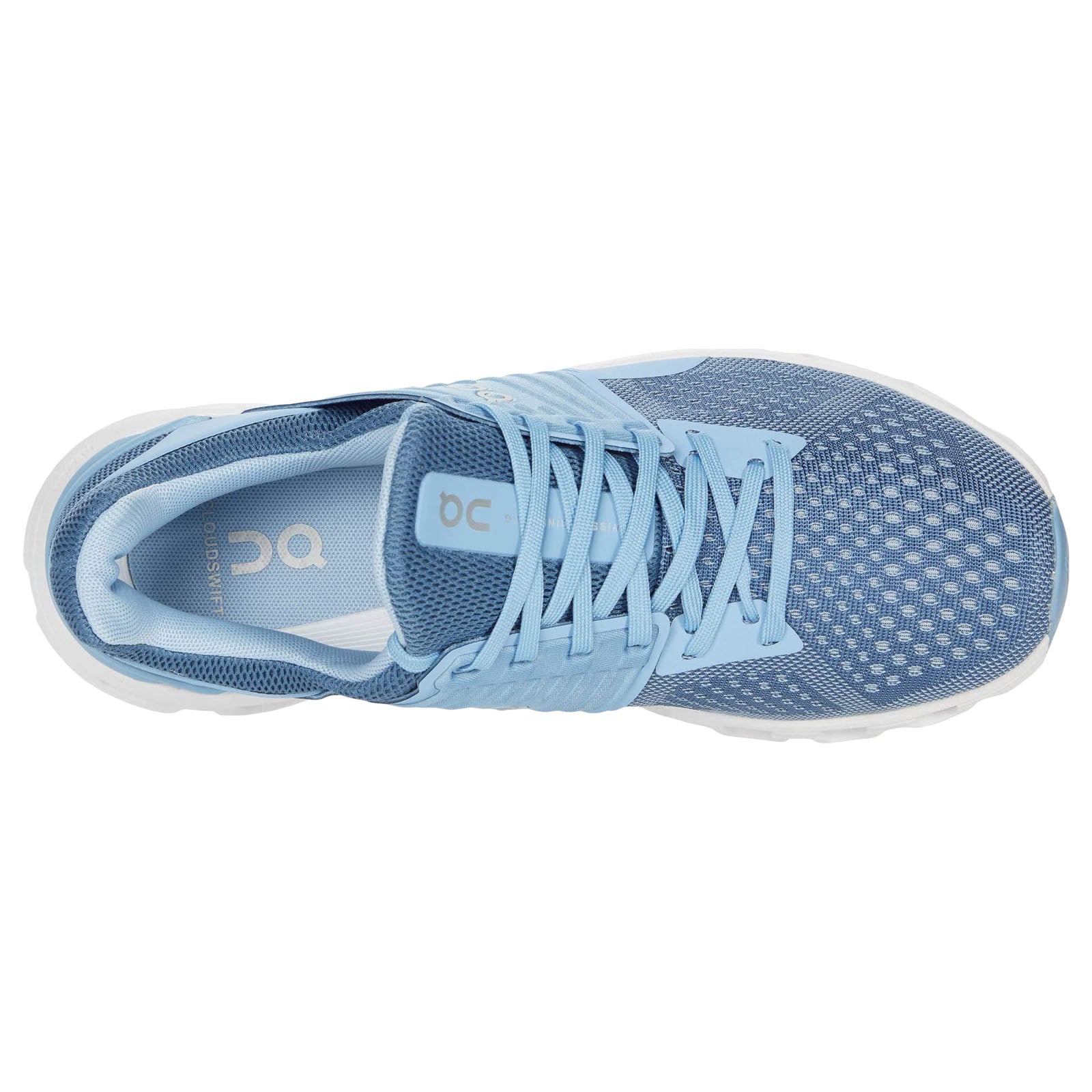 On Running Cloudswift Textile Synthetic Womens Trainers#color_lake sky