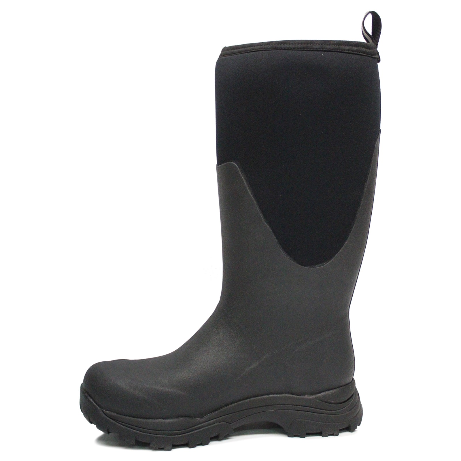 Muck Arctic Outpost Tall Synthetic Textile Mens Boots#color_black