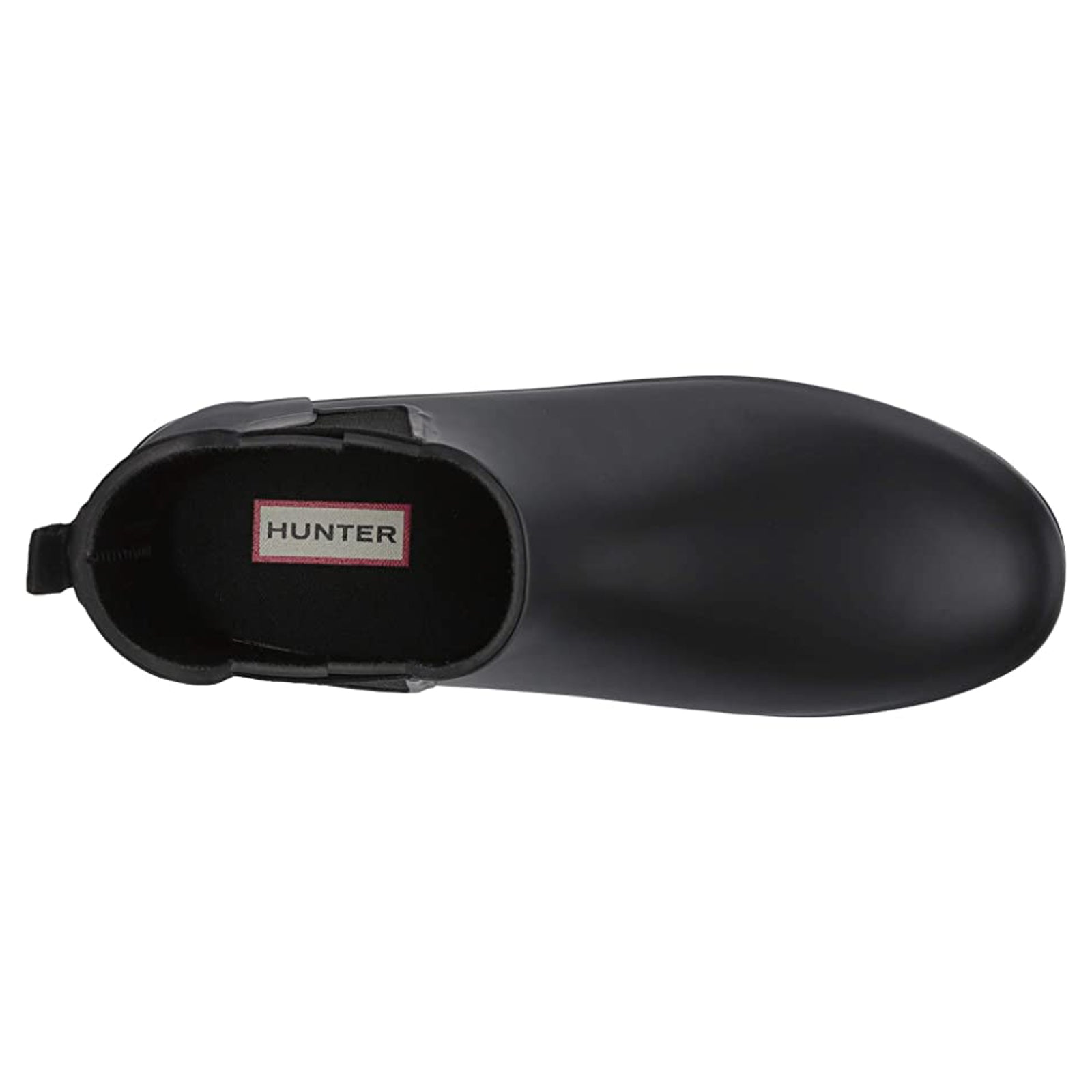 Hunter Original Refined Chelsea Rubber Womens Boots#color_black black
