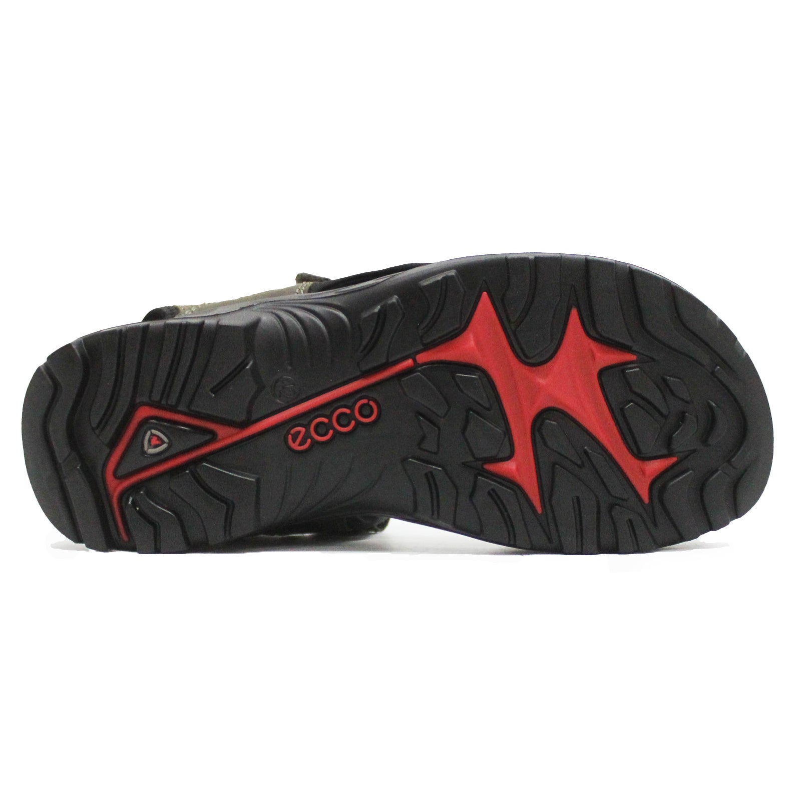 Ecco Offroad 069564 Nubuck Leather Mens Sandals#color_tarmac tarmac