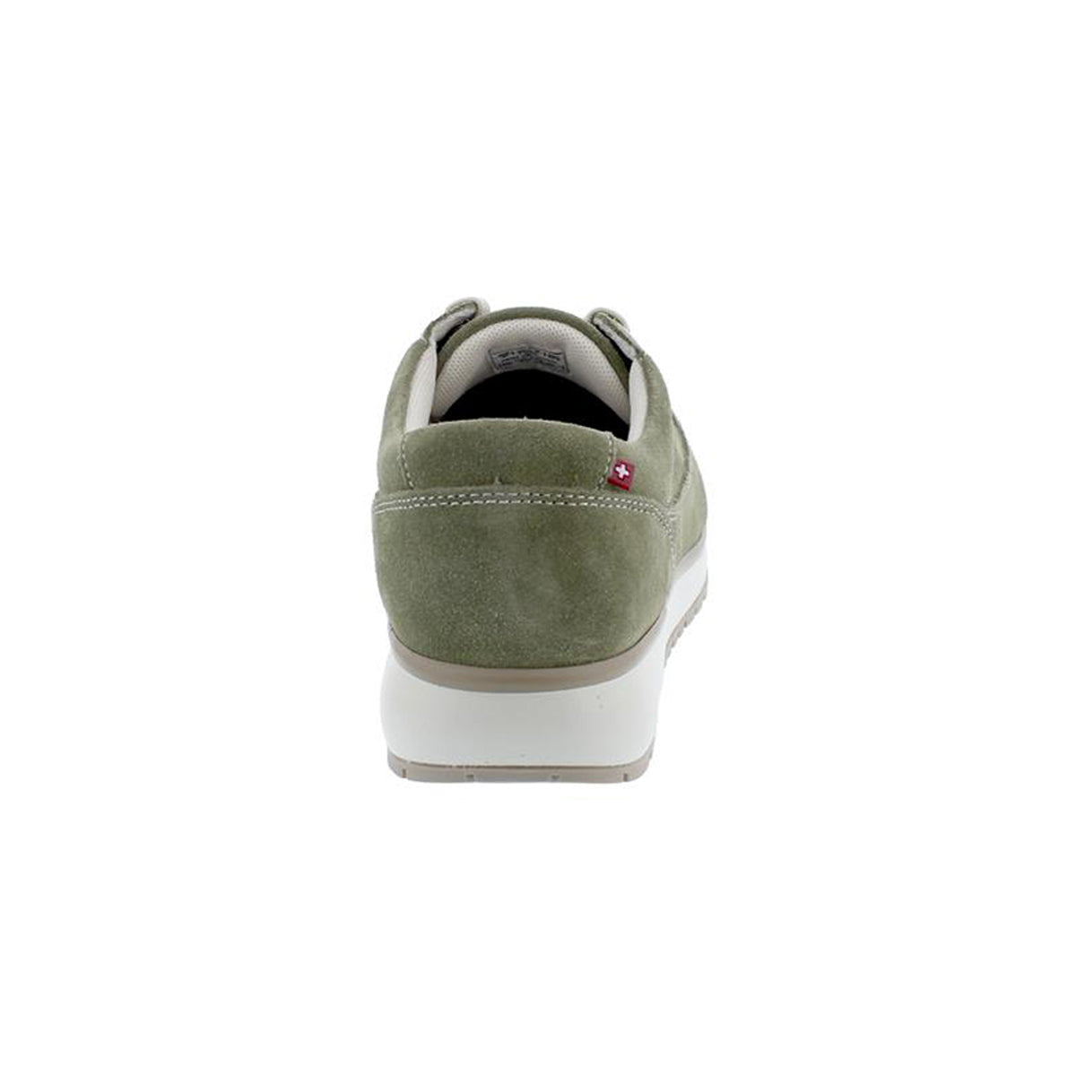 Joya Vancouver Suede Leather Womens Trainers#color_light green
