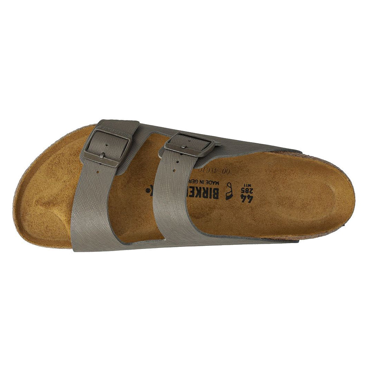 Birkenstock Arizona BS Birko-Flor Unisex Sandals#color_saffiano concrete gray
