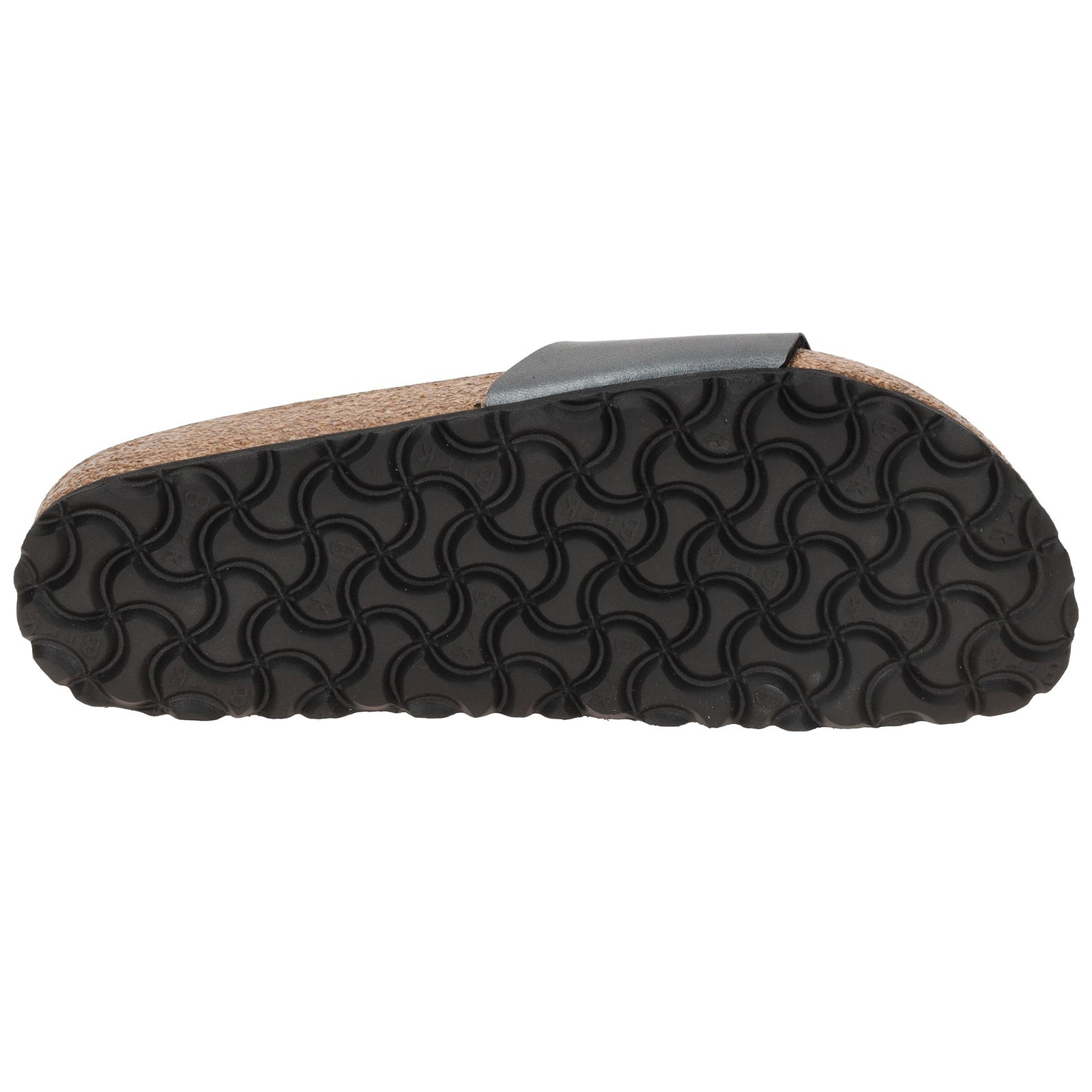 Birkenstock Madrid BS Birko-Flor Unisex Sandals#color_metallic black