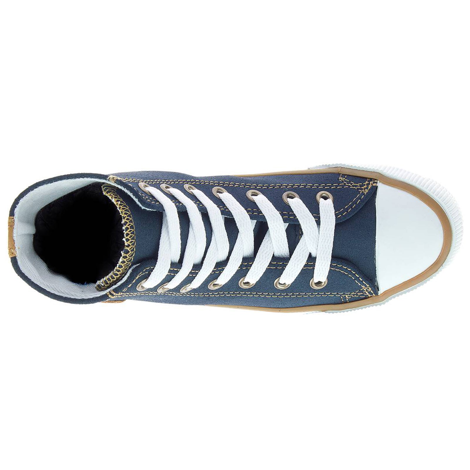 Harley Davidson Toric Suede Womens Trainers#color_blue