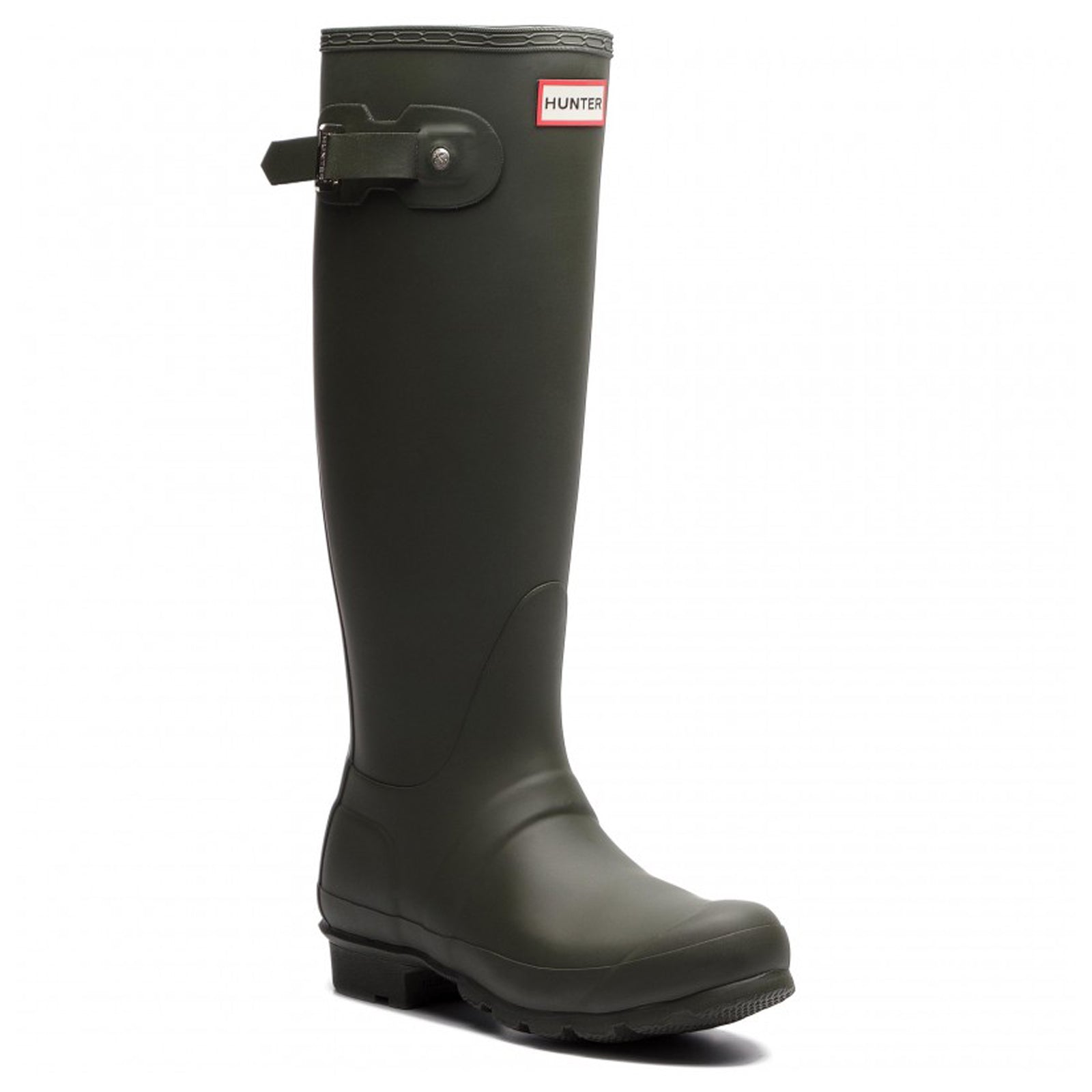 Hunter Original Tall MFT9000RMA-DOV Rubber Mens Boots - Dark Olive - 42#color_dark olive