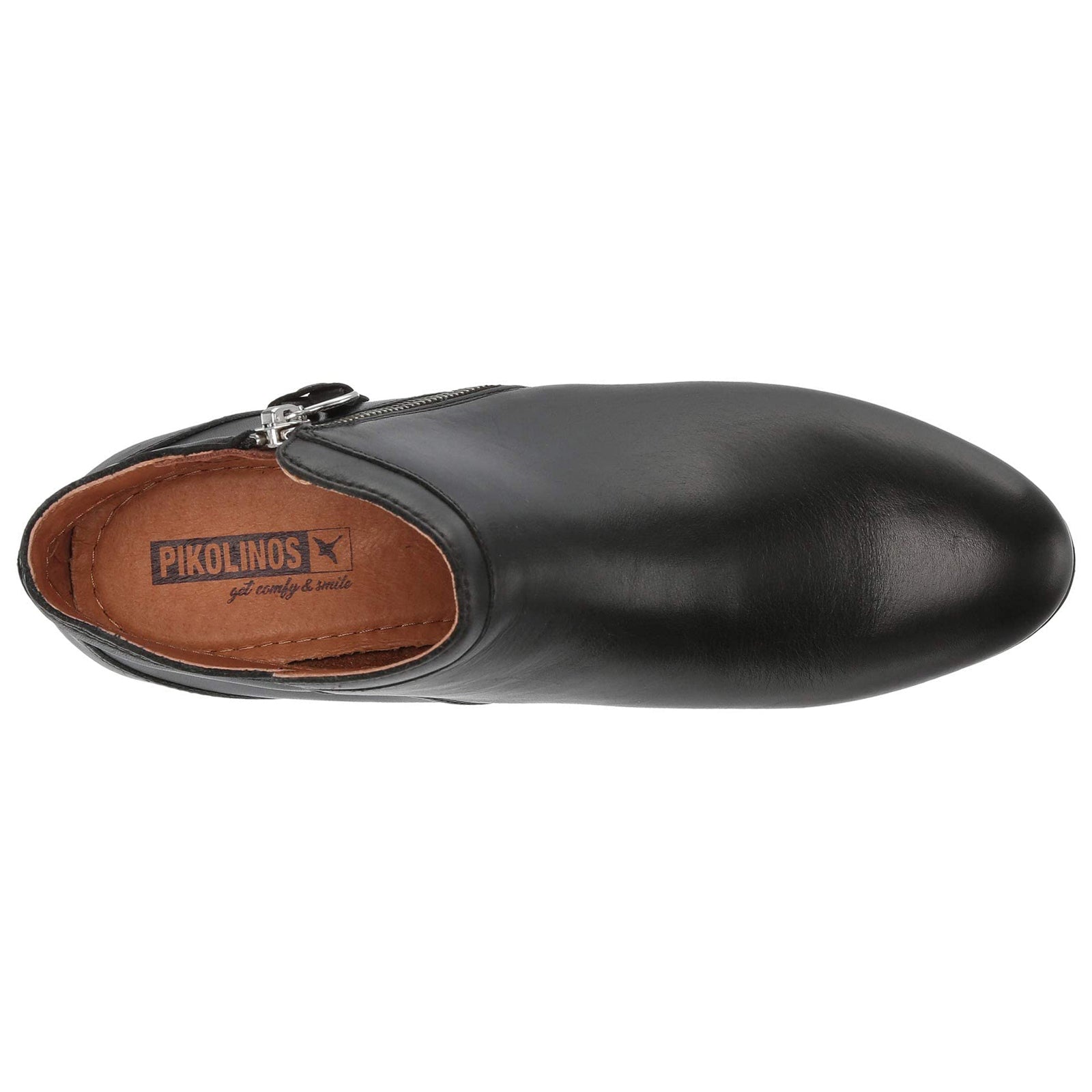 Pikolinos Daroca W1U-8590 Leather Womens Boots#color_black