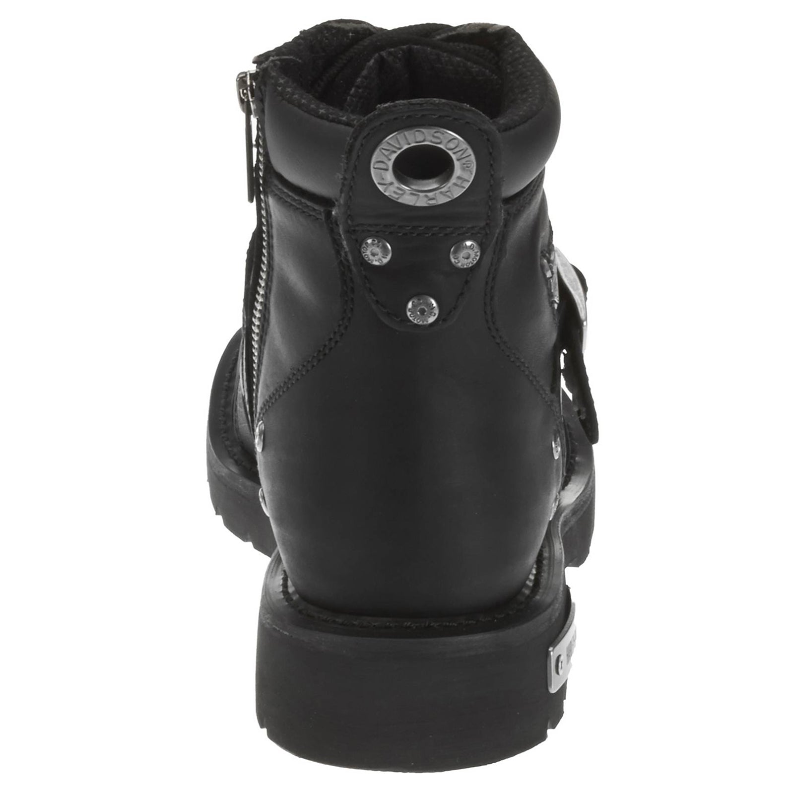 Harley Davidson Brake Buckle D91684 Leather Mens Boots#color_black