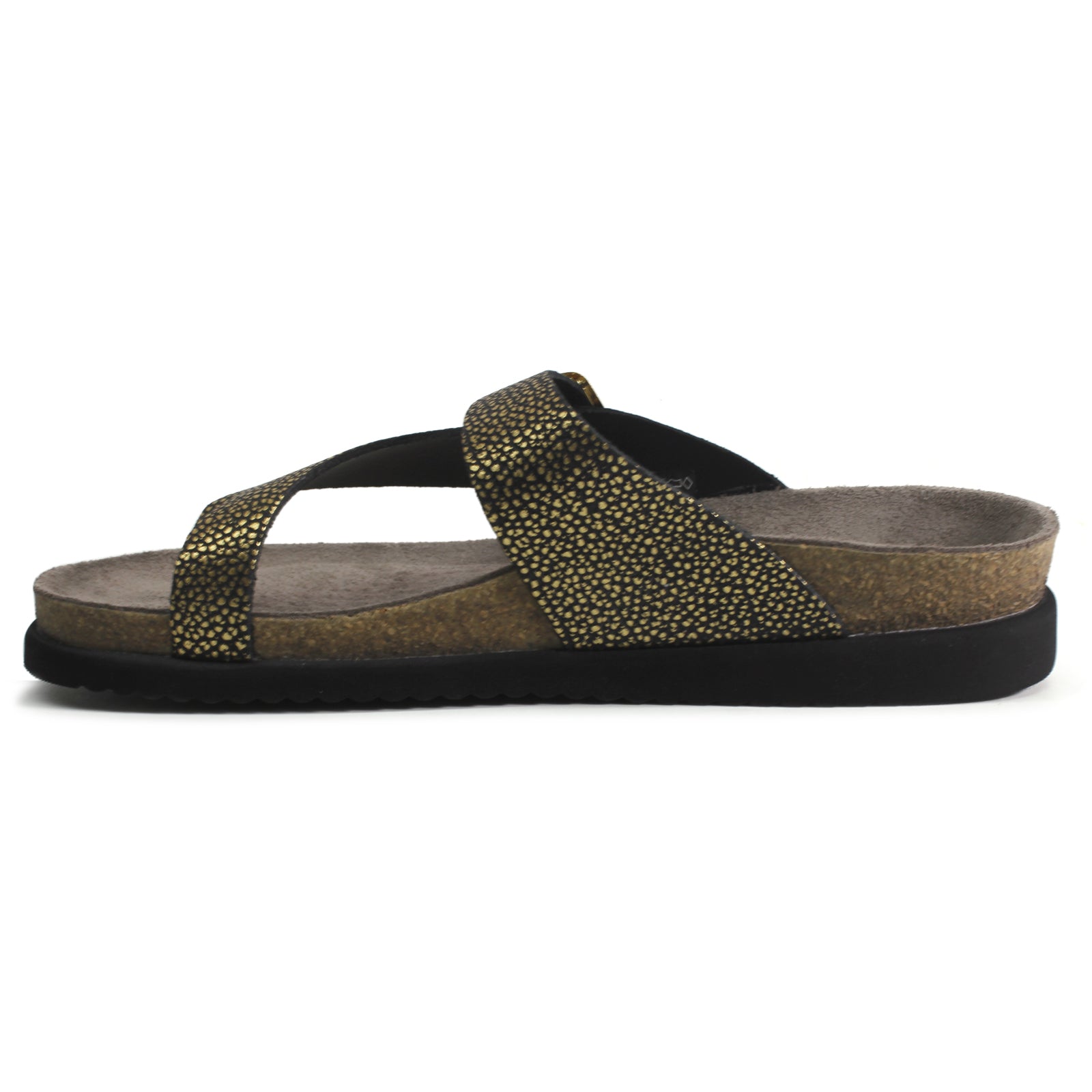 Mephisto Helen Leather Womens Sandals#color_gold