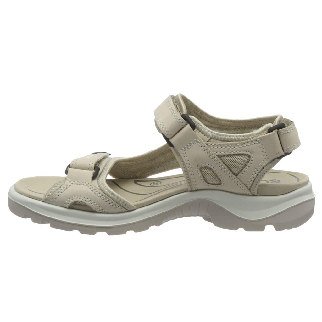 Ecco Offroad 069563 Leather Textile Womens Sandals#color_limestone