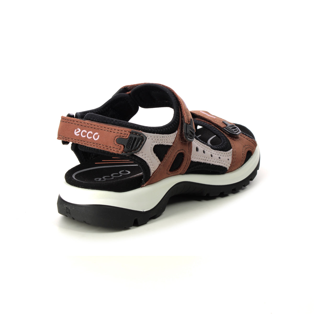 Ecco Offroad 069563 Leather Textile Womens Sandals#color_mink violet ice
