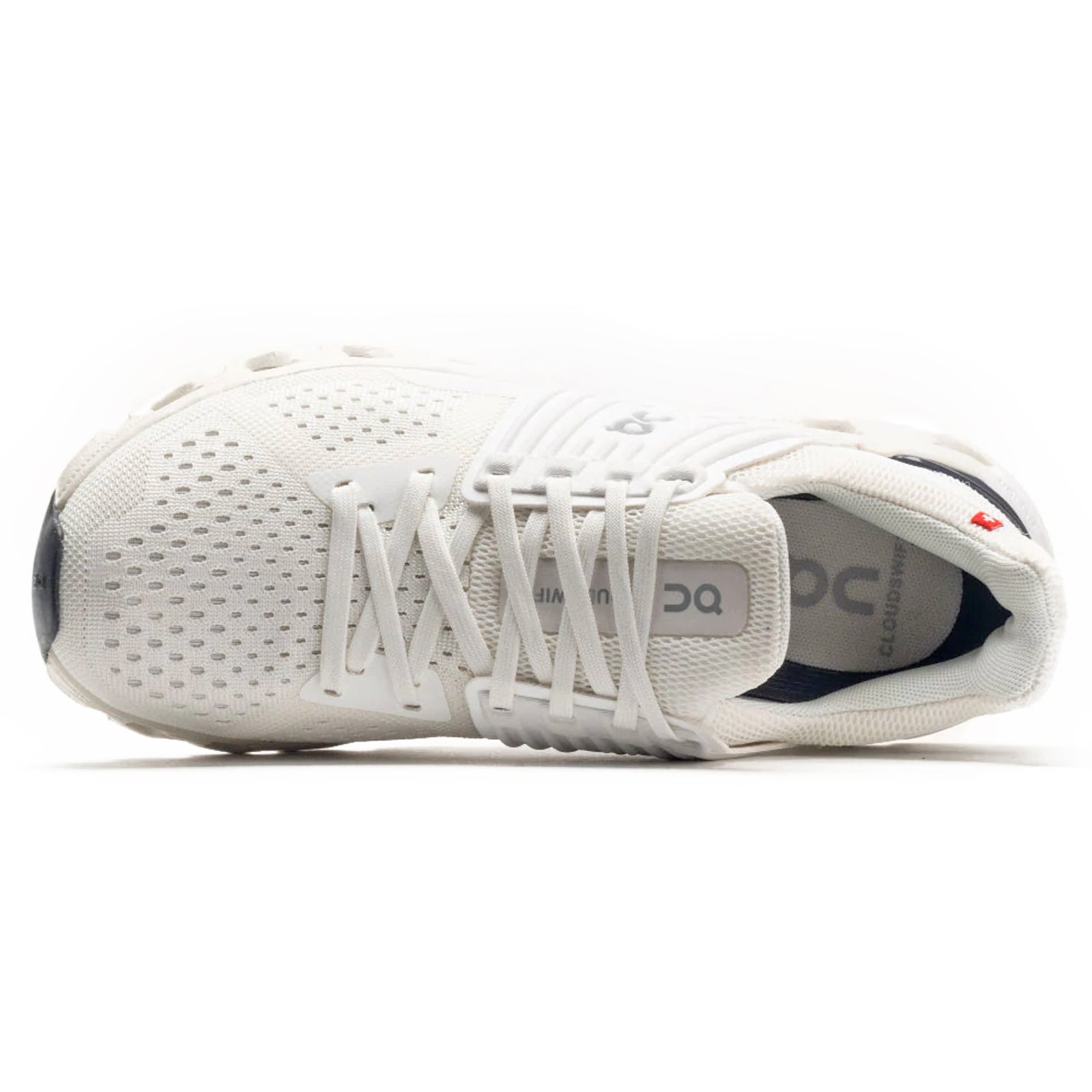 On Cloudswift 41-98926 Textile Synthetic Mens Trainers - All White - 44#color_all white