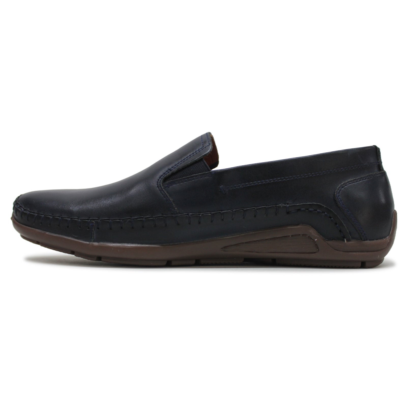 Pikolinos Azores 06H-5303 06H-5303 Leather Mens Shoes - Blue - 43#color_blue