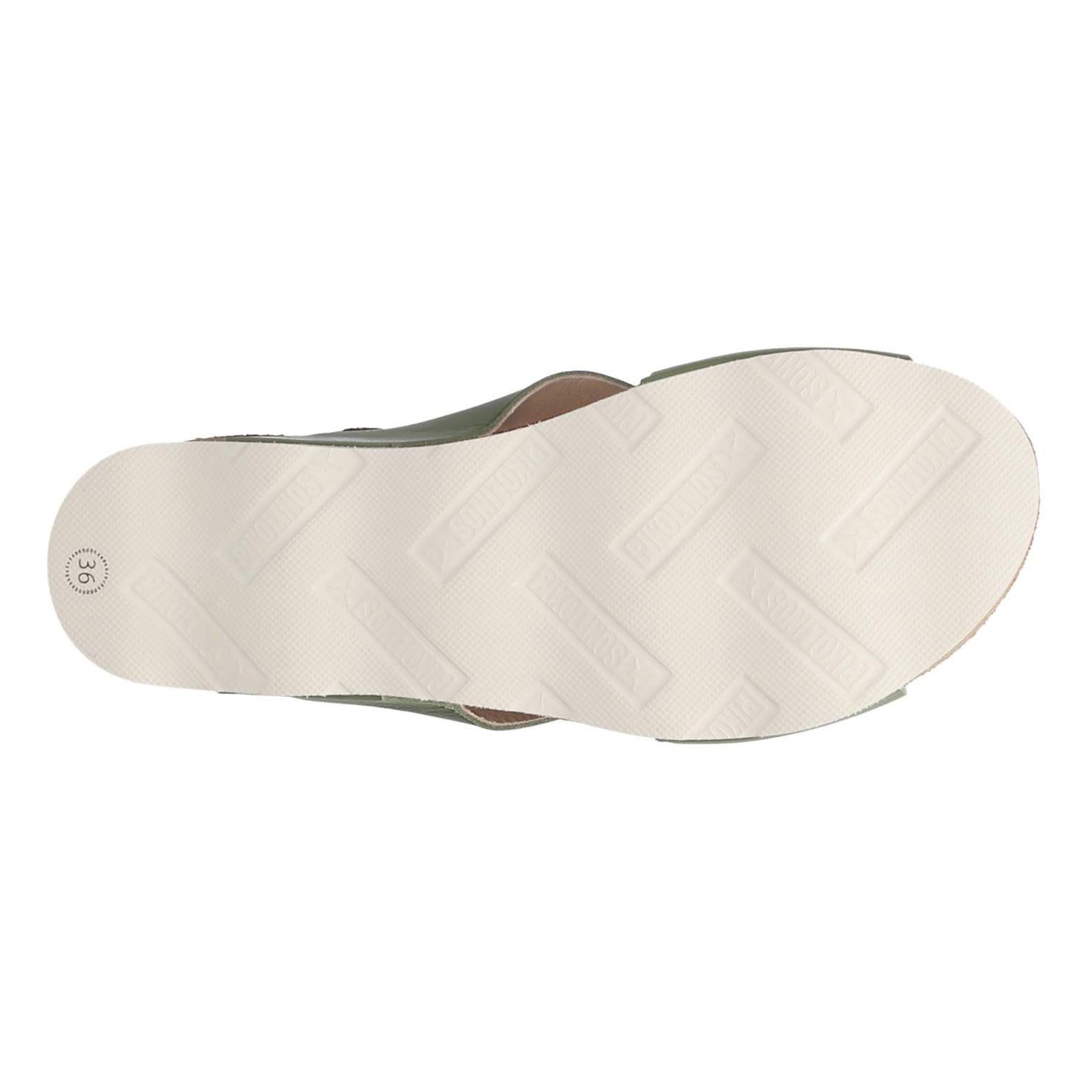 Pikolinos Mahon W9E-0912 Leather Womens Sandals - Mint Green - 40#color_mint green