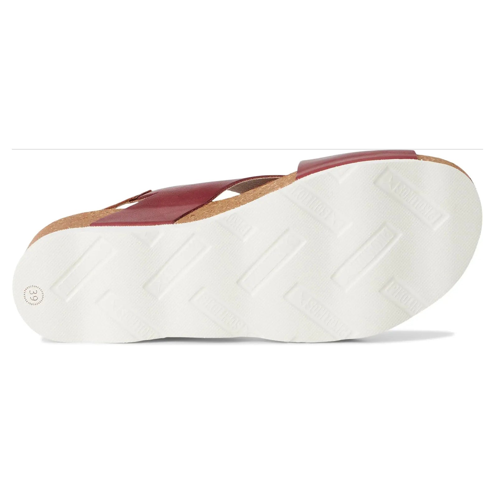 Pikolinos Mahon Leather Womens Sandals#color_rubi