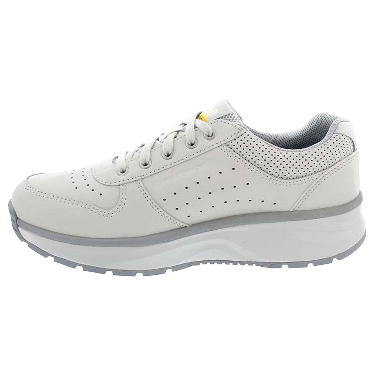 Joya Dynamo III SR Leather Womens Trainers#color_white
