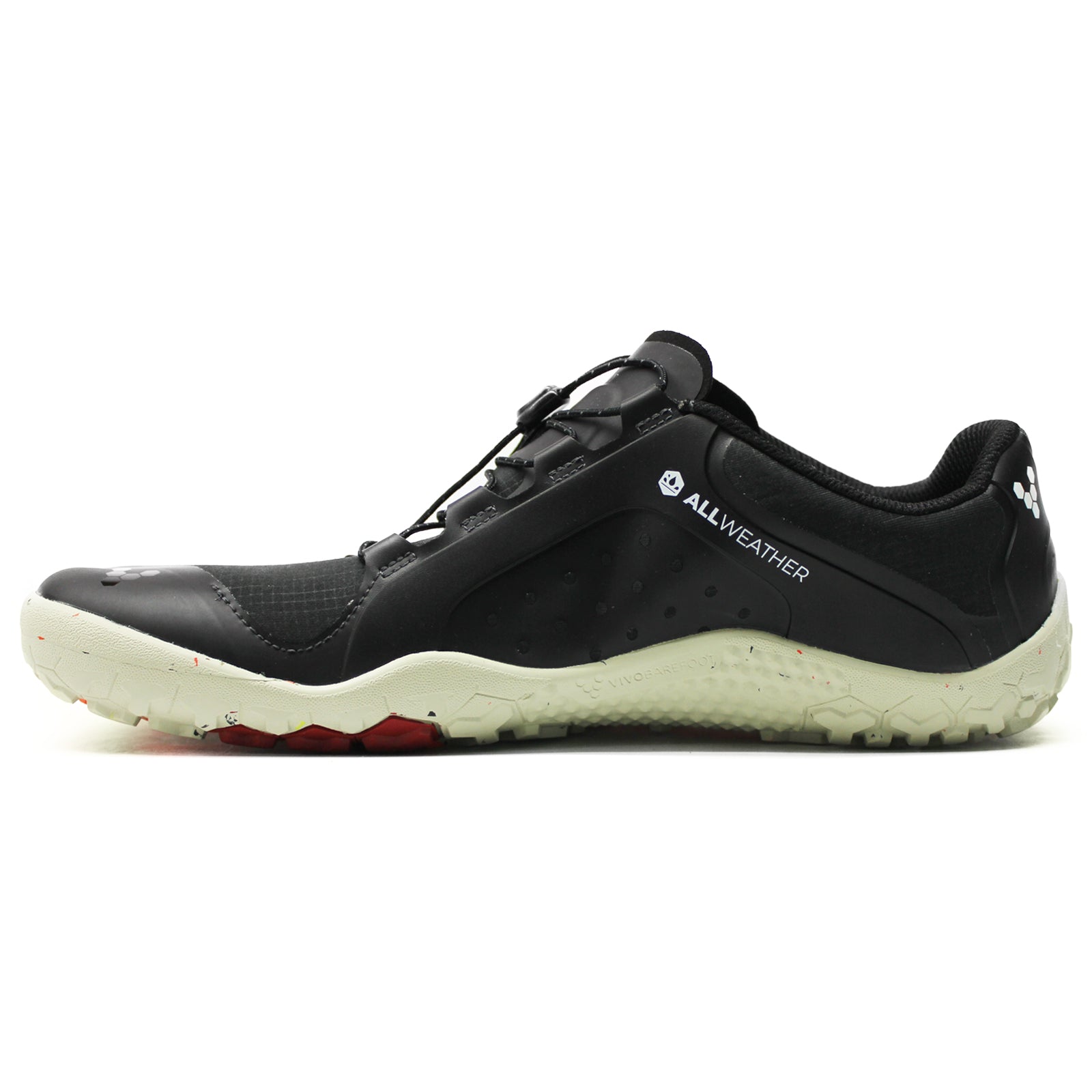 Vivobarefoot Primus Trail II All Weather FG 206096-05 Textile Synthetic Womens Trainers - Obsidian - 39#color_obsidian