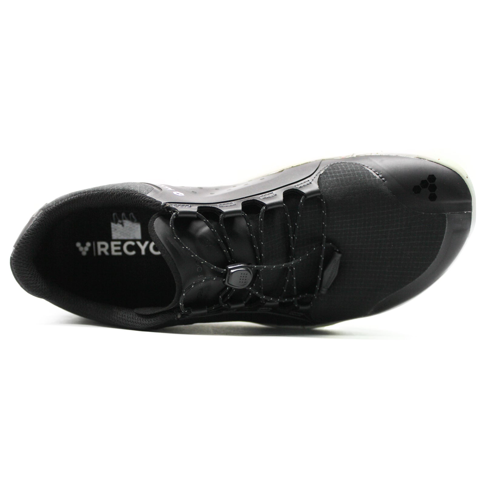 Vivobarefoot Primus Trail II All Weather FG 206096-05 Textile Synthetic Womens Trainers - Obsidian - 39#color_obsidian