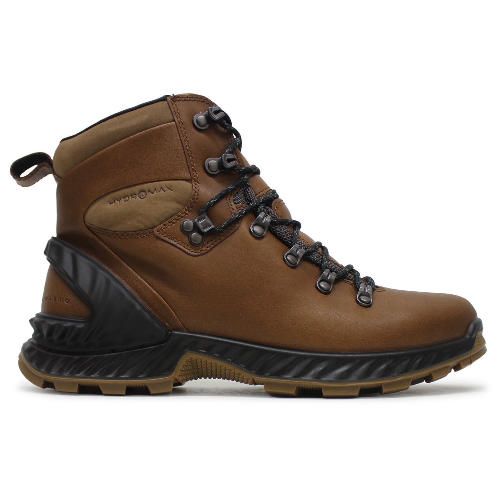 Ecco Exohike 840754 Leather Mens Boots#color_cocoa brown