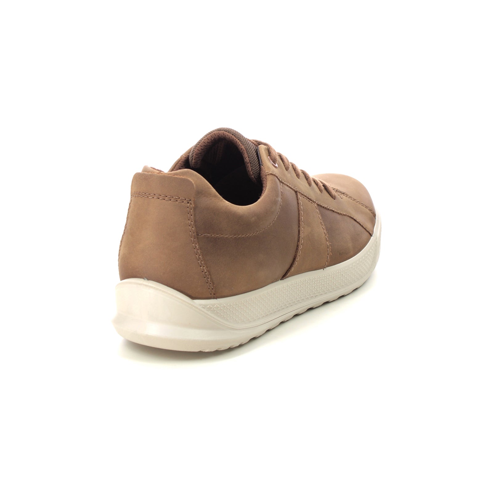Ecco Byway 501594 Leather Mens Trainers#color_camel camel