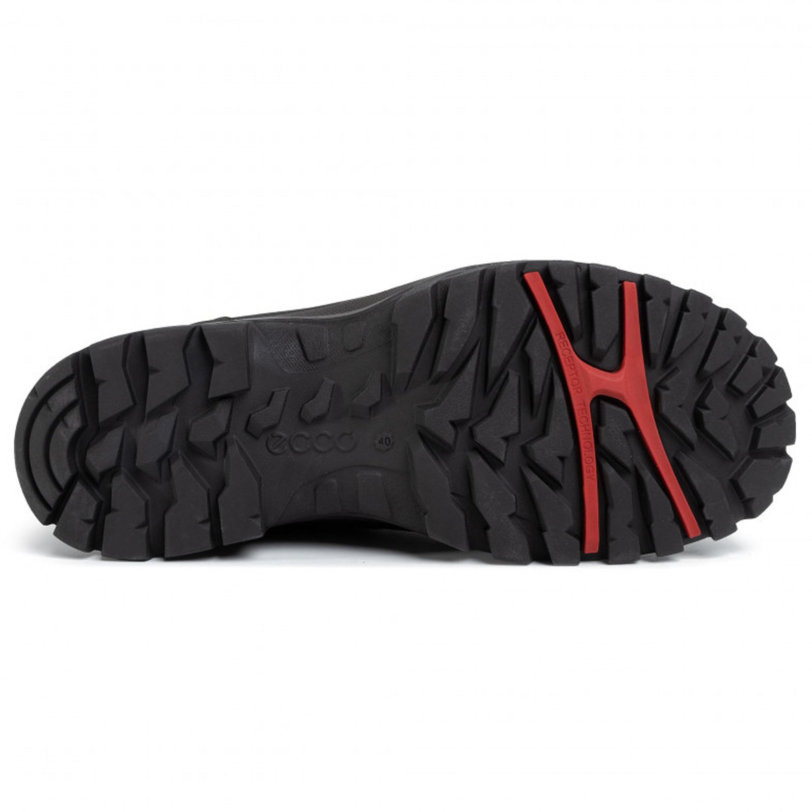Ecco Xpedition III Leather Textile Mens Trainers#color_black