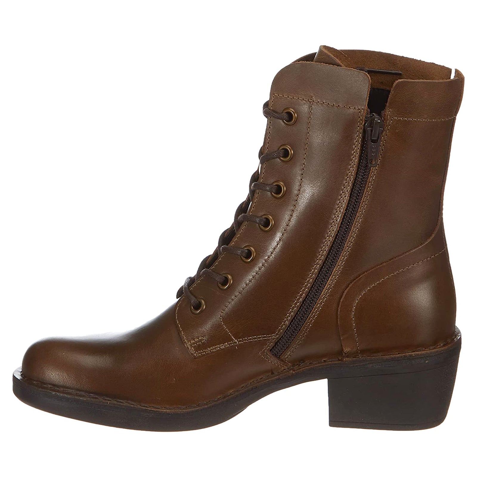 Fly London MILU044FLY Rug Leather Womens Boots#color_camel