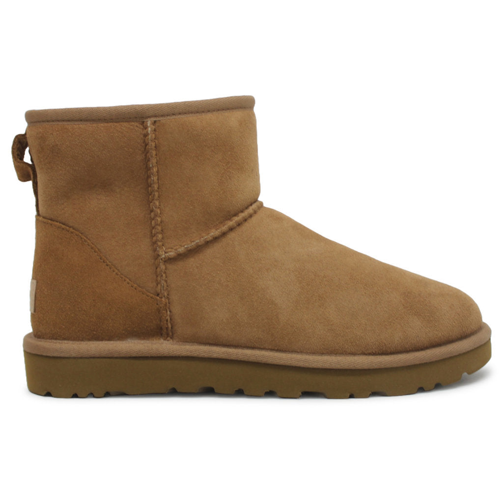 Ugg Womens Boots Classic Mini II Casual Pull-On Ankle Suede - UK 5