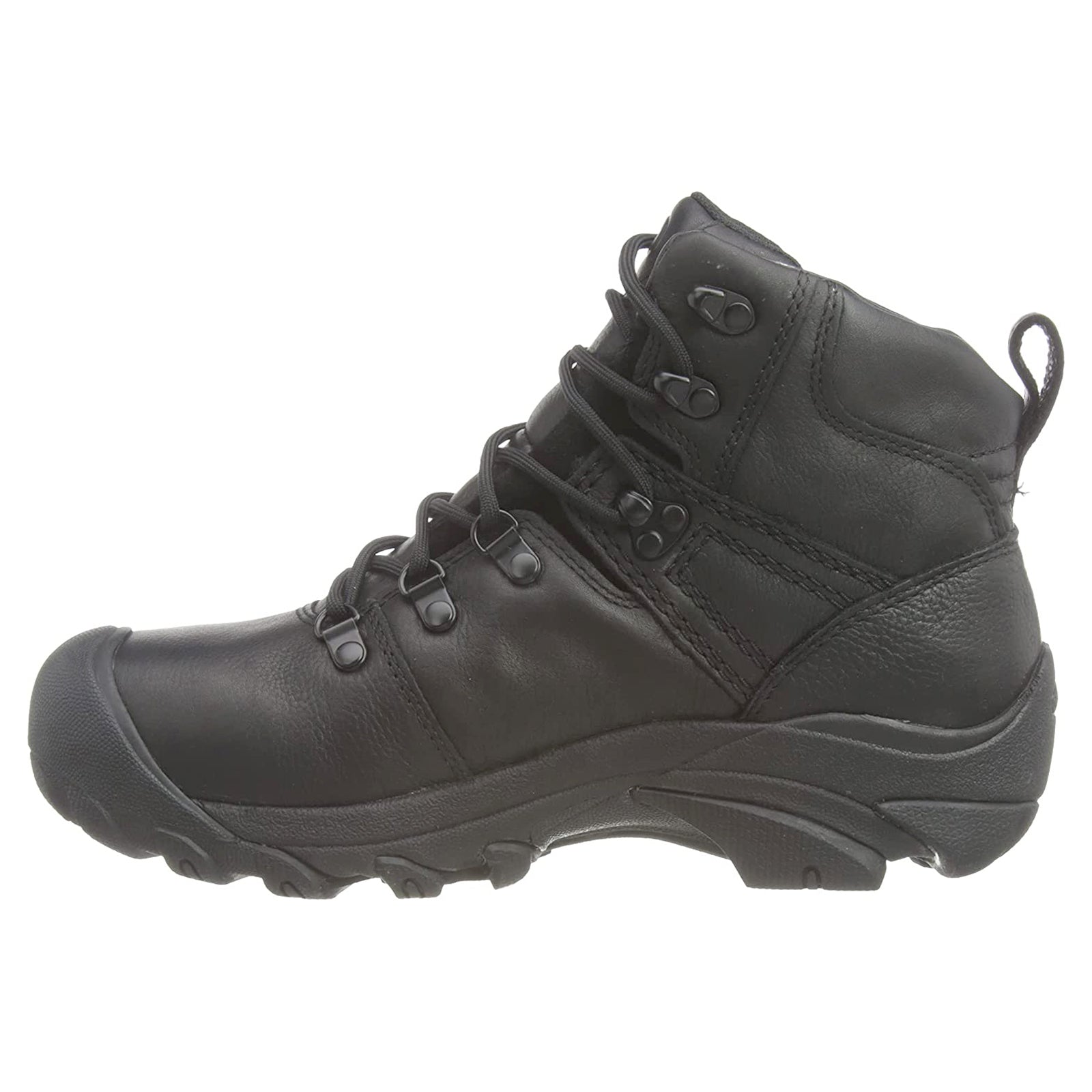 Keen Pyrenees 1026585 Leather Mens Boots - Black Legion Blue - 41#color_black legion blue