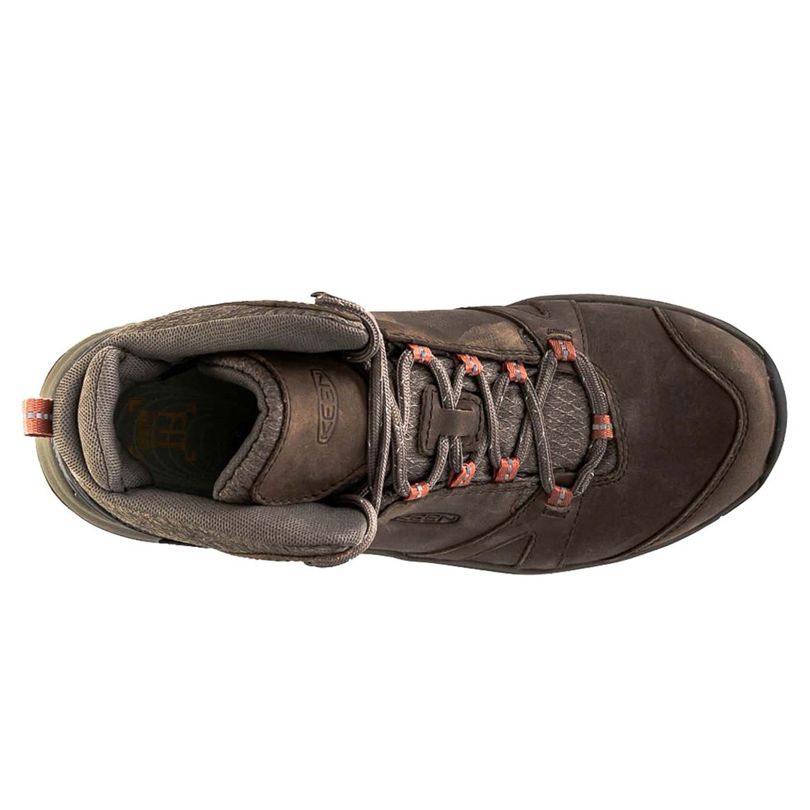 Keen Terradora II Mid Leather Womens Boots#color_brindle redwood