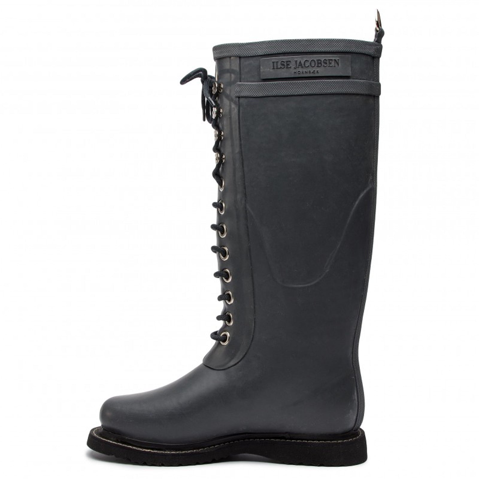 Ilse Jacobsen Rub1 Rubber Womens Boots#color_grey