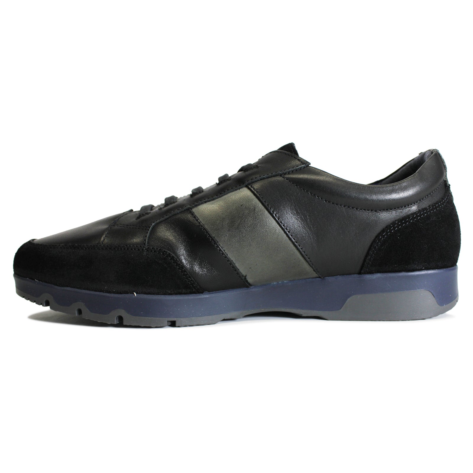 Pikolinos Alarcon M9T Leather Mens Trainers#color_black