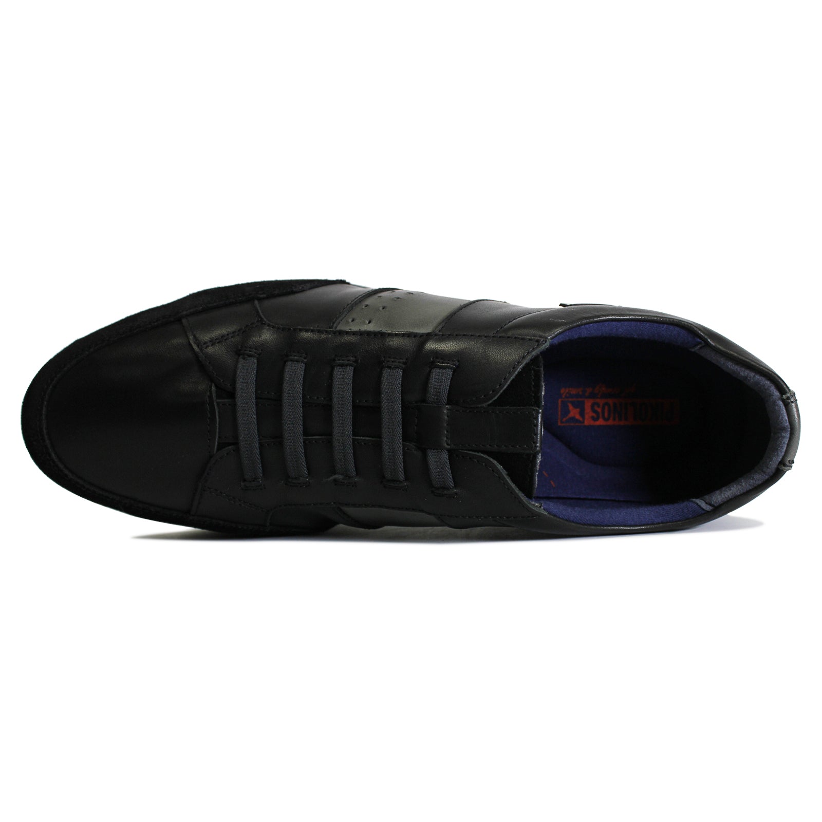 Pikolinos Alarcon M9T Leather Mens Trainers#color_black